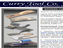 Tablet Screenshot of currytool.com